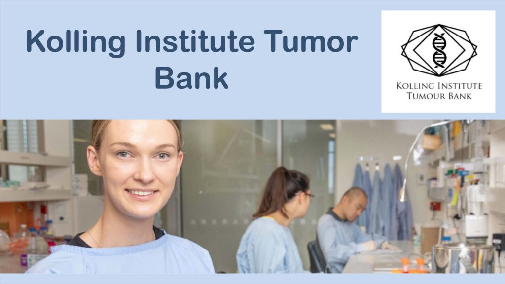 The Tumour Bank section on the Kolling Institute website is now live!