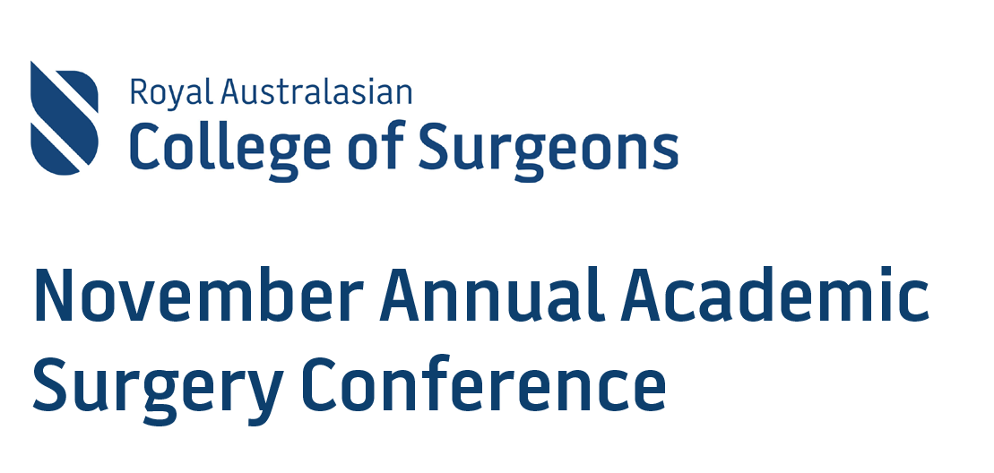 November Annual Academic Surgery Conference 2022